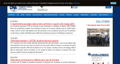 Desktop Screenshot of cna-to.it